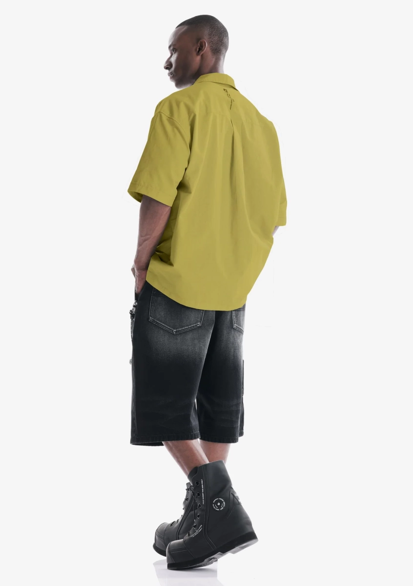 Рубашка KRAKATAU, цвет: горчично-желтый, Nm80-812 купить онлайн