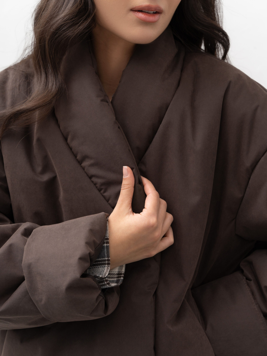 Куртка Vintage TRES, цвет: коричневый, НФ-00002409 купить онлайн Куртка Vintage TRES, цвет: коричневый, НФ-00002409 купить онлайн