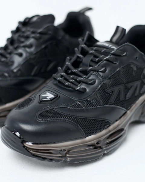 Кроссовки с резиновыми каплями ASIA ST 71, цвет: Черный Ast71.sneakers-rubberdrop-bl | новая мужская коллекция купить онлайн