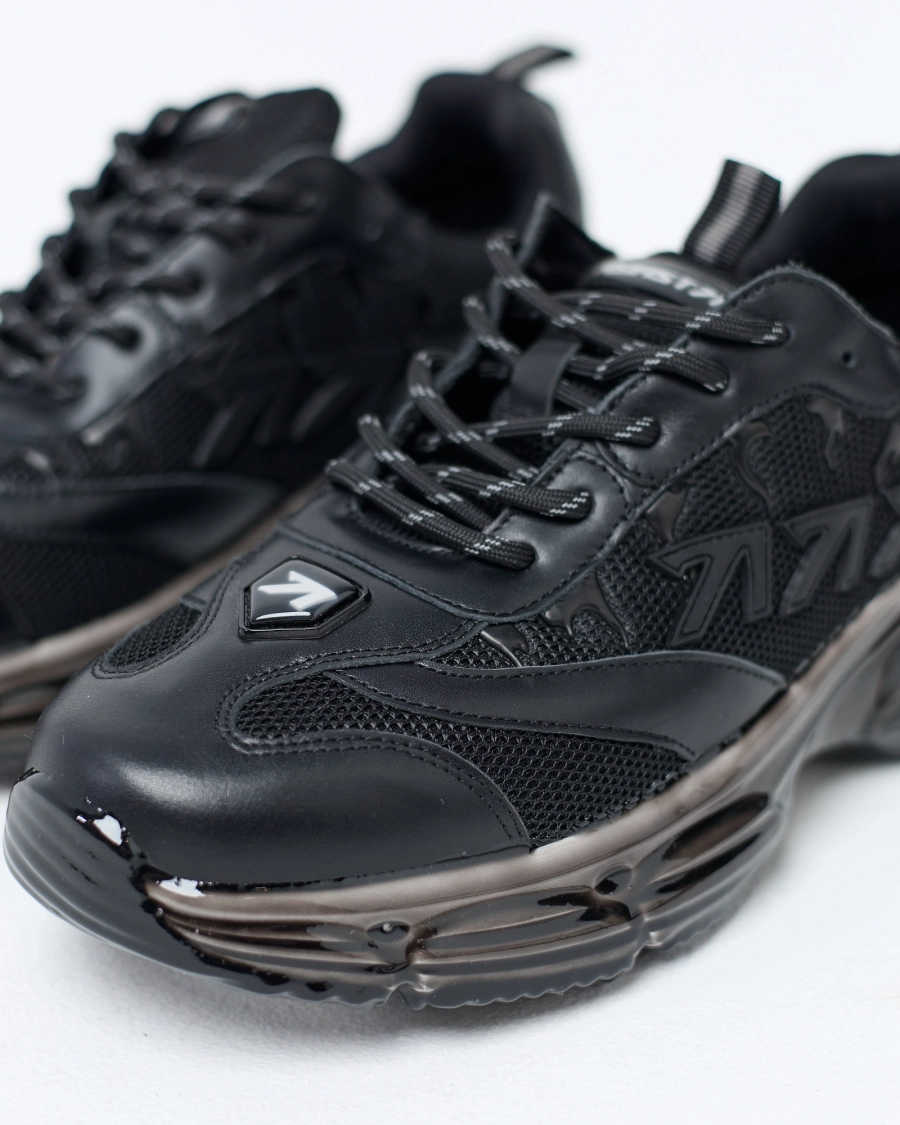 Кроссовки с резиновыми каплями ASIA ST 71, цвет: Черный Ast71.sneakers-rubberdrop-bl | новая мужская коллекция купить онлайн