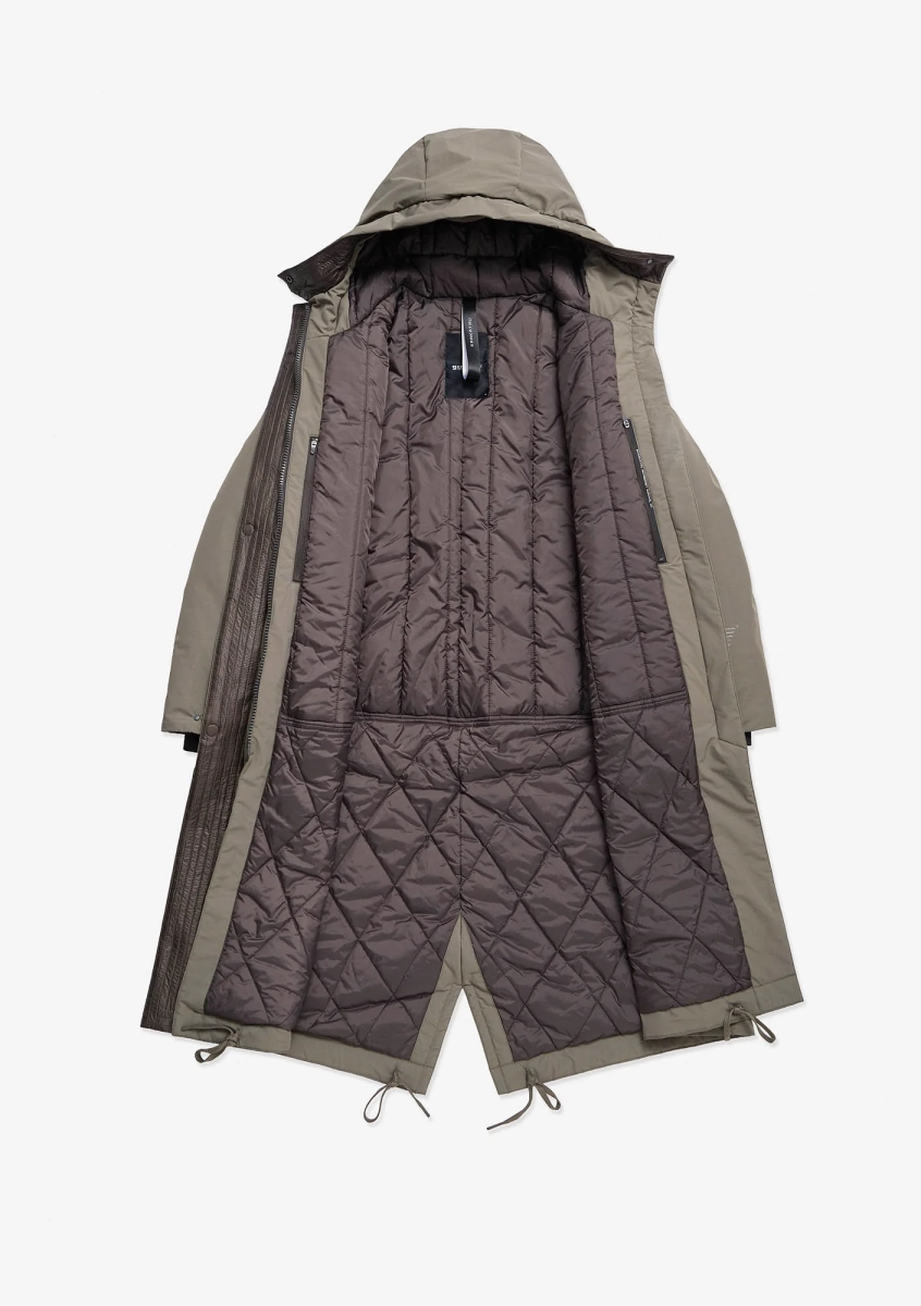 Удлинённая парка KRAKATAU, цвет: хаки, Qw536-86 купить онлайн