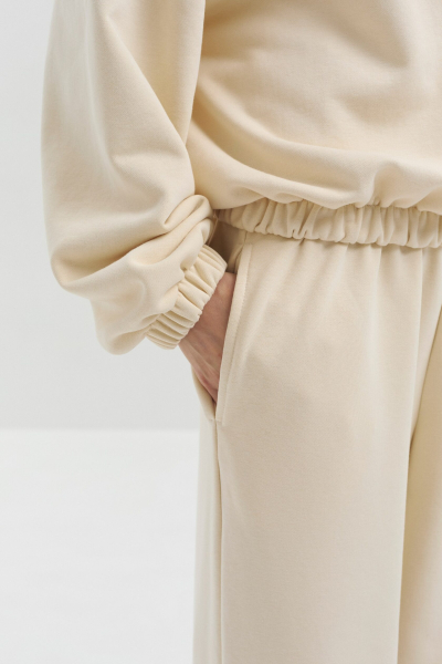 Свитшот из футера marte, цвет: бежевый,  купить онлайн