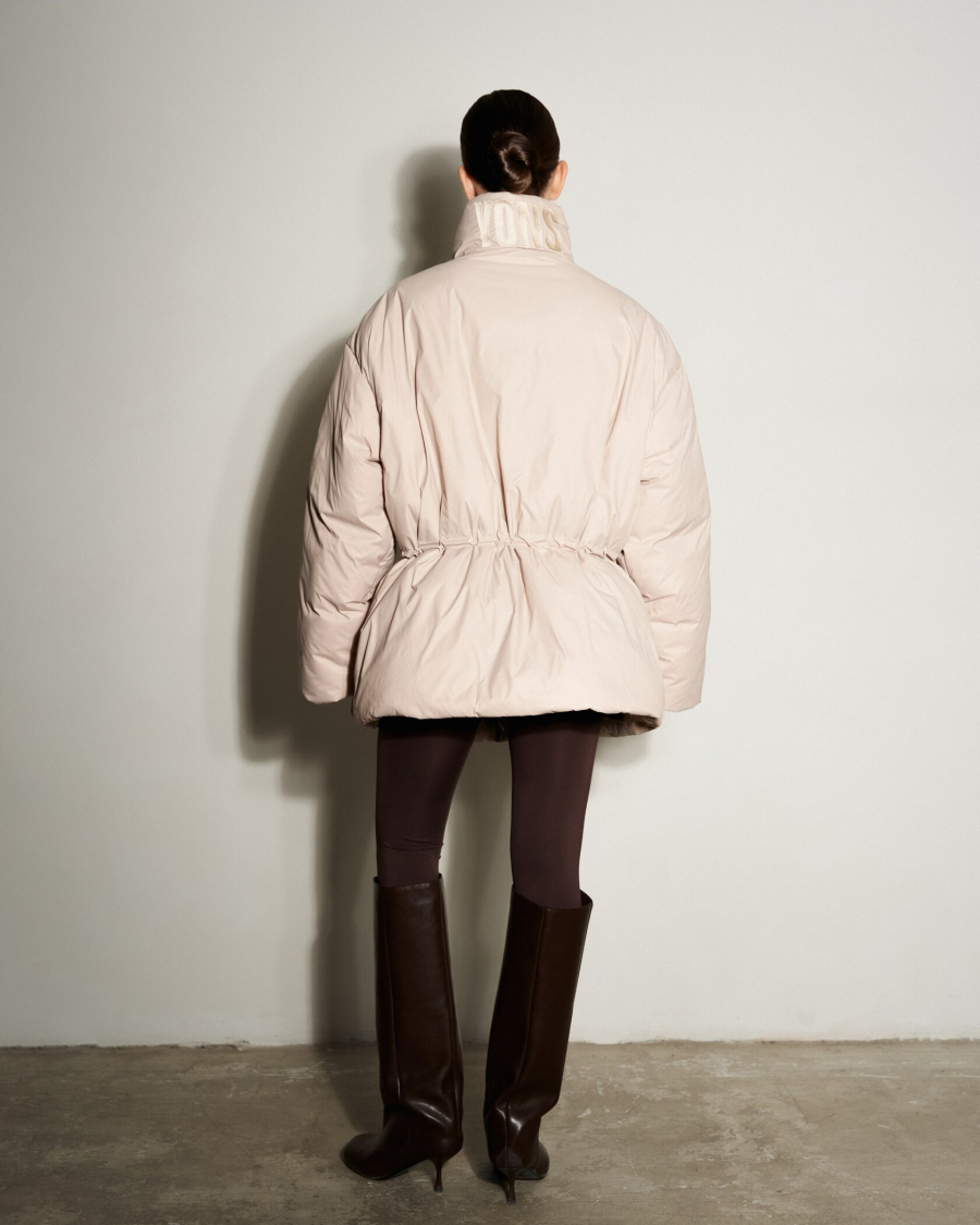 Куртка Парка YONSRU, цвет: бежевый,  купить онлайн