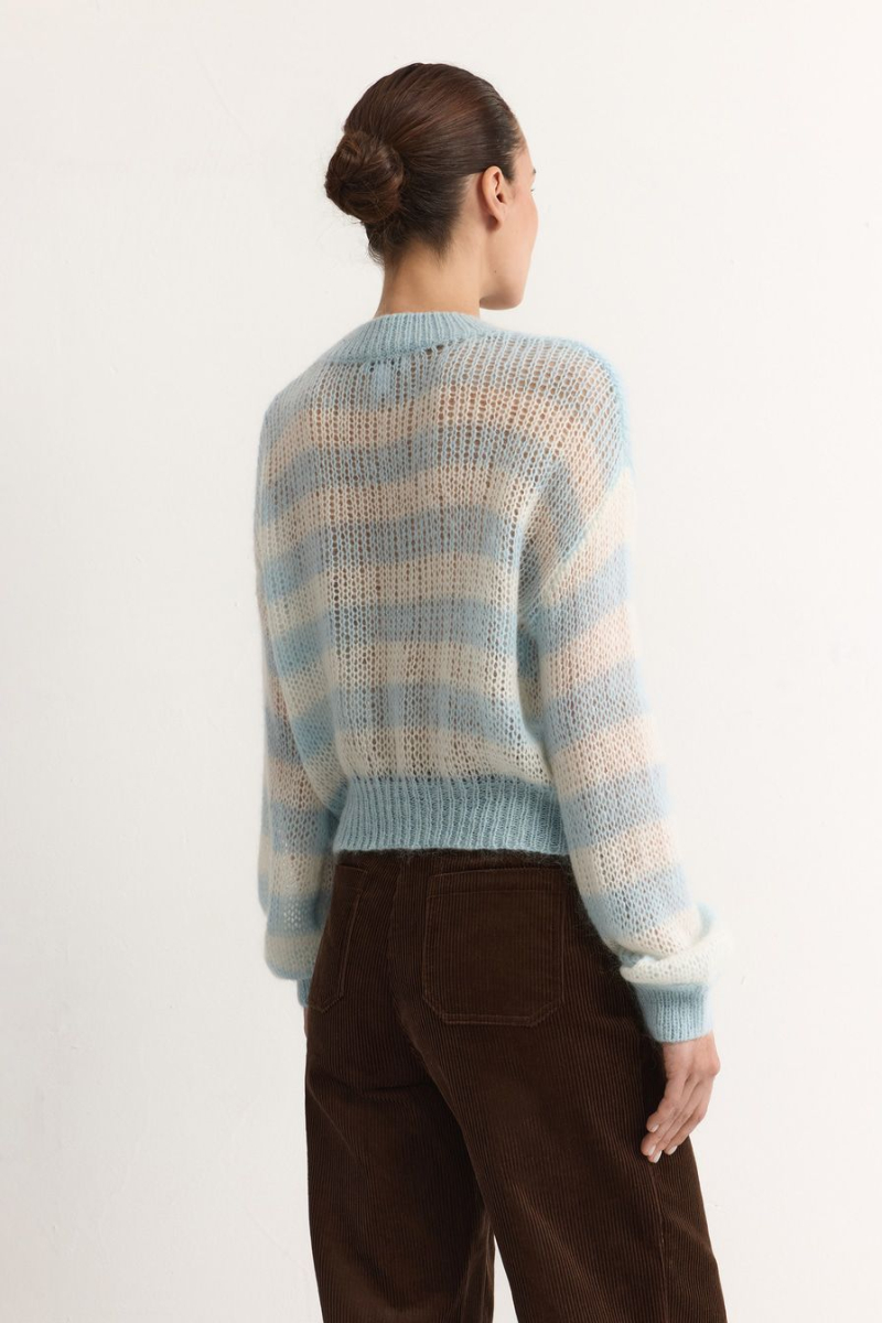 Джемпер-паутинка TOPTOP, цвет: голубой, TT.050.18824.601 купить онлайн