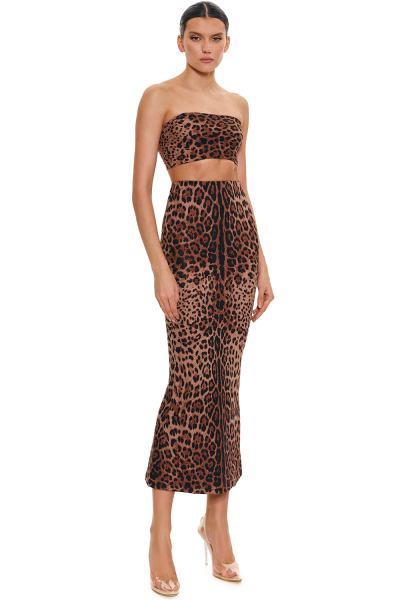 Топ-бандо леопардовый SODAMODA, цвет: леопард, 12258 купить онлайн