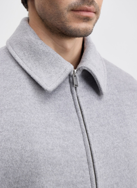 Куртка из пальтовой шерсти ALL WE NEED, цвет: серый,  купить онлайн