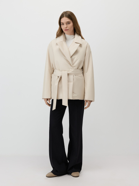 Двубортное полупальто Conso, цвет: белый, SEM 260122 - молочный купить онлайн