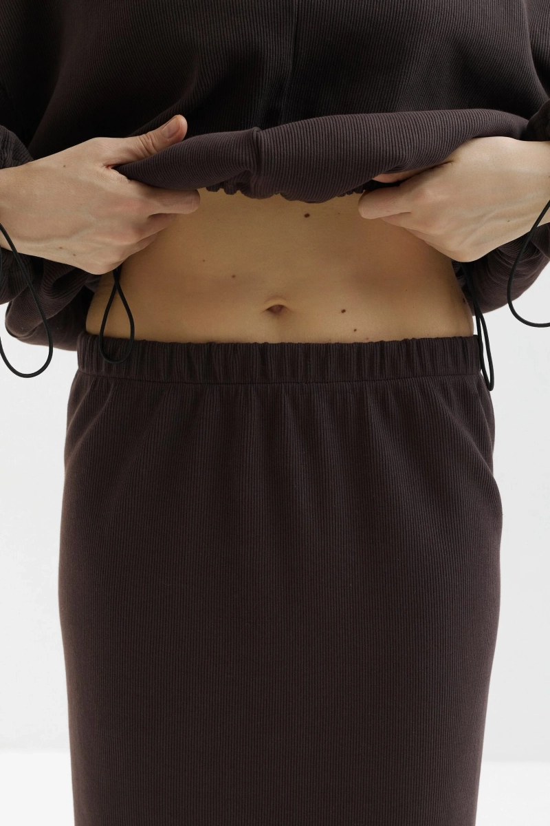 Прямая юбка marte, цвет: коричневый,  купить онлайн
