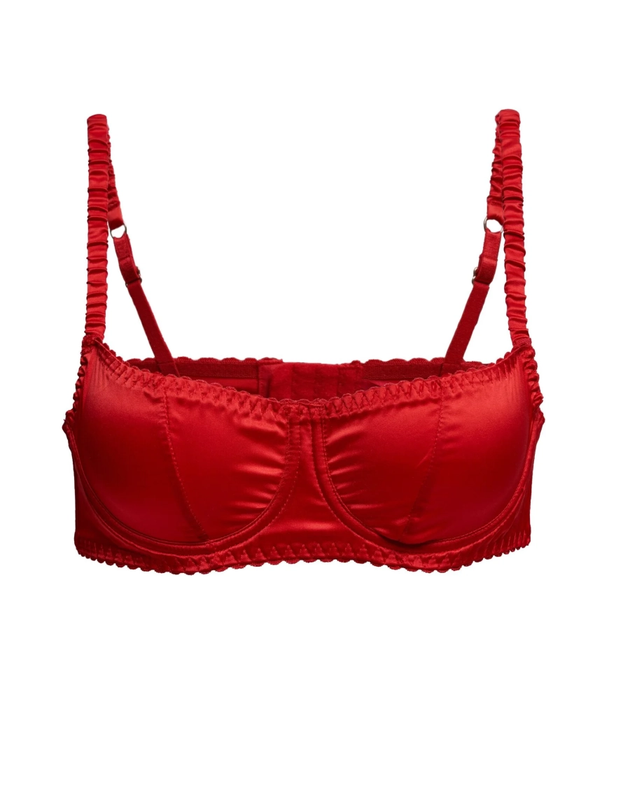 Лиф атласный YONSRU, цвет: красный YO-754 купить онлайн