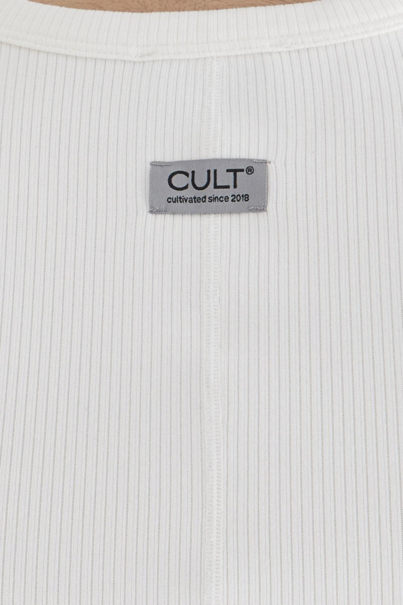 Майка мужская CULTBASE, цвет: белый,  купить онлайн