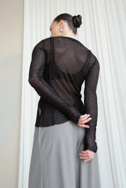 Лонгслив MINI, цвет: Черный, НФ-00000414 купить онлайн Лонгслив MINI, цвет: Черный, НФ-00000414 купить онлайн