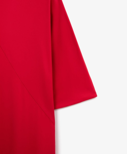 Платье с коротким рукавом А-силуэта GLVR, цвет: красный, 126G25GAC2506 купить онлайн