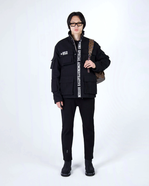 Куртка из плотного хлопка канвас