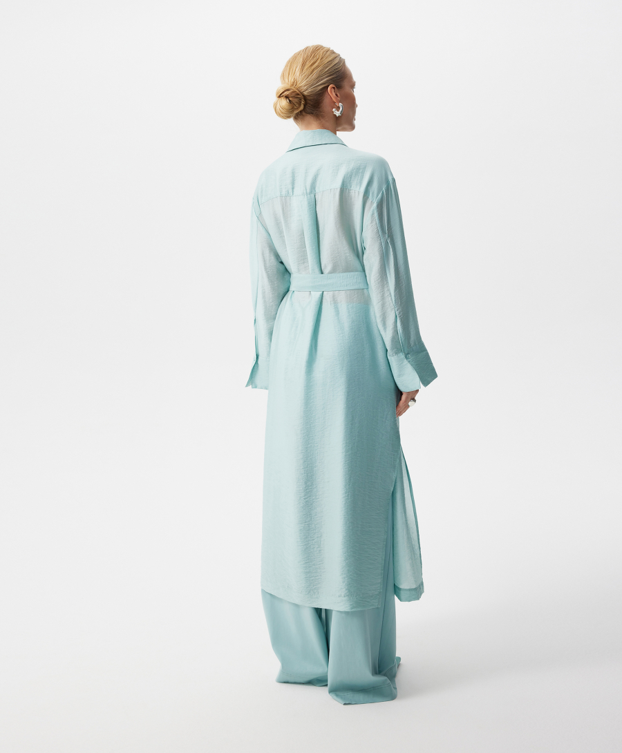 Туника с высокими разрезами GLVR, цвет: зеленый, 126G26GAC2222 купить онлайн