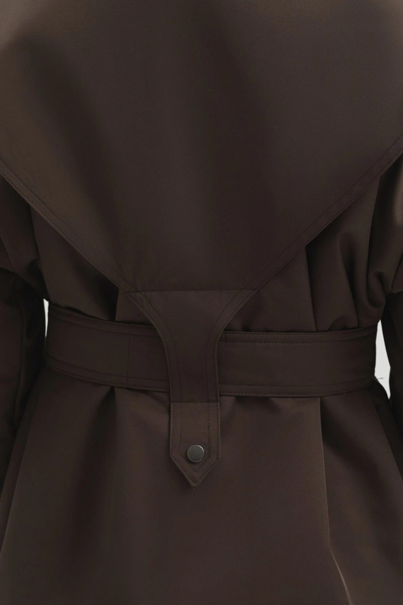 Куртка с воротником-стойкой marte, цвет: коричневый,  купить онлайн