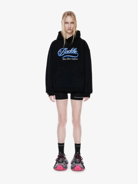 Худи с принтом "Бадди" POST POST SCRIPTUM, цвет: Черный, 1125.010.00.15.001 купить онлайн