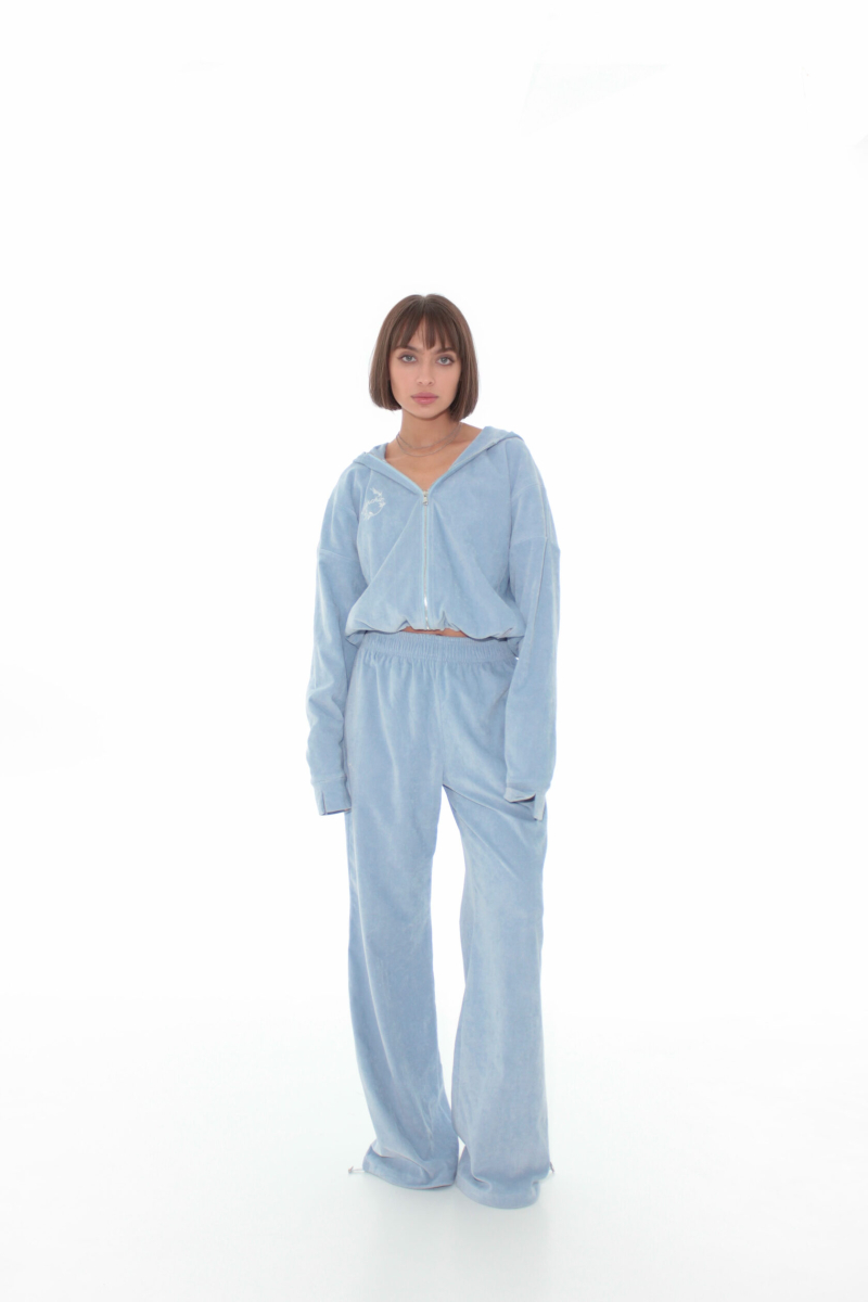 Брюки из вельвета GARCHIT, цвет: голубой, GARVelvBrBl купить онлайн