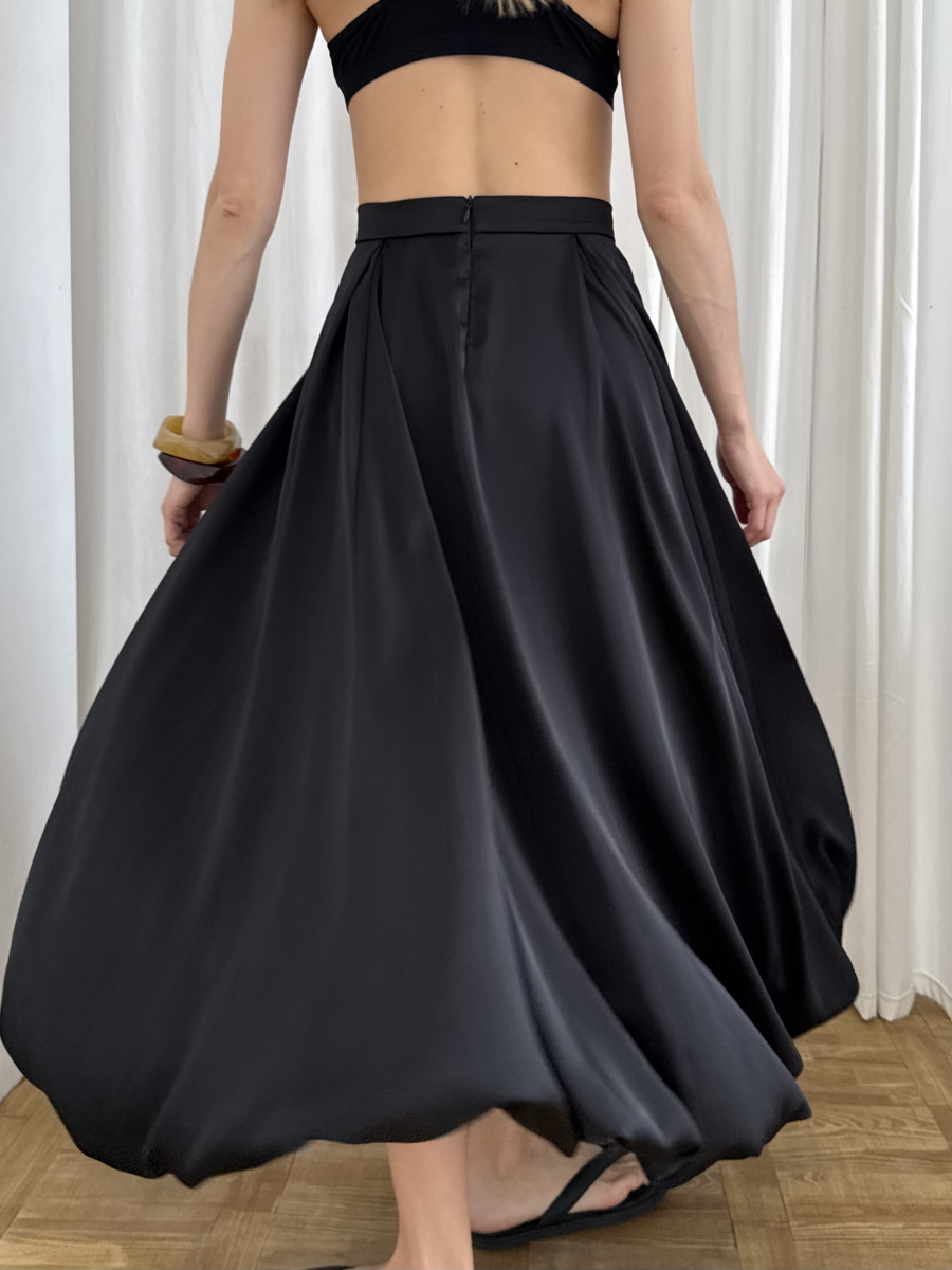 Юбка-баллон НИ ИМЕНИ, НИ ПОХОЖИХ, цвет: Черный, 00-00000141 купить онлайн