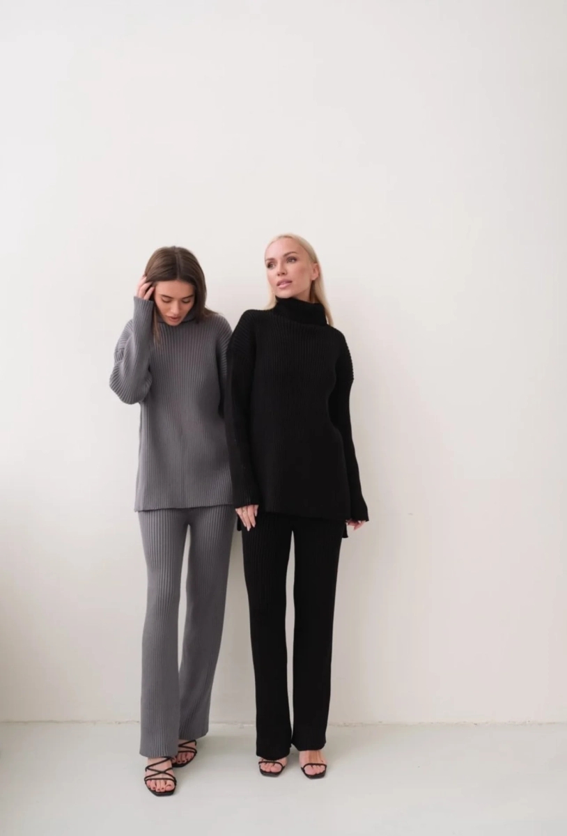 Брюки трикотажные MINI, цвет: серый, НФ-00000131 купить онлайн Брюки трикотажные MINI, цвет: серый, НФ-00000131 купить онлайн