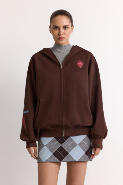 Худи с принтом