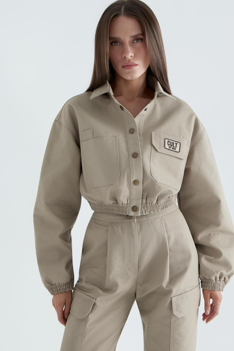 Рубашка женская милитари