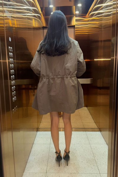 Парка на кулисе (коричневая) Label .B, цвет: коричневый, Jc.33.4.59BRN купить онлайн