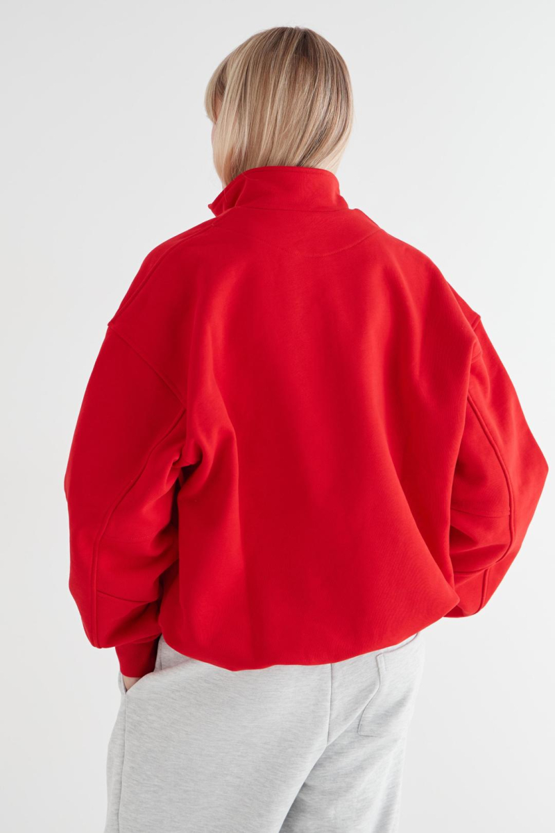 Анорак с принтом CULTBASE, цвет: красный,  купить онлайн