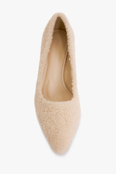 Туфли из натурального меха Lera Nena, цвет: белый LN.101.18678.120 купить онлайн