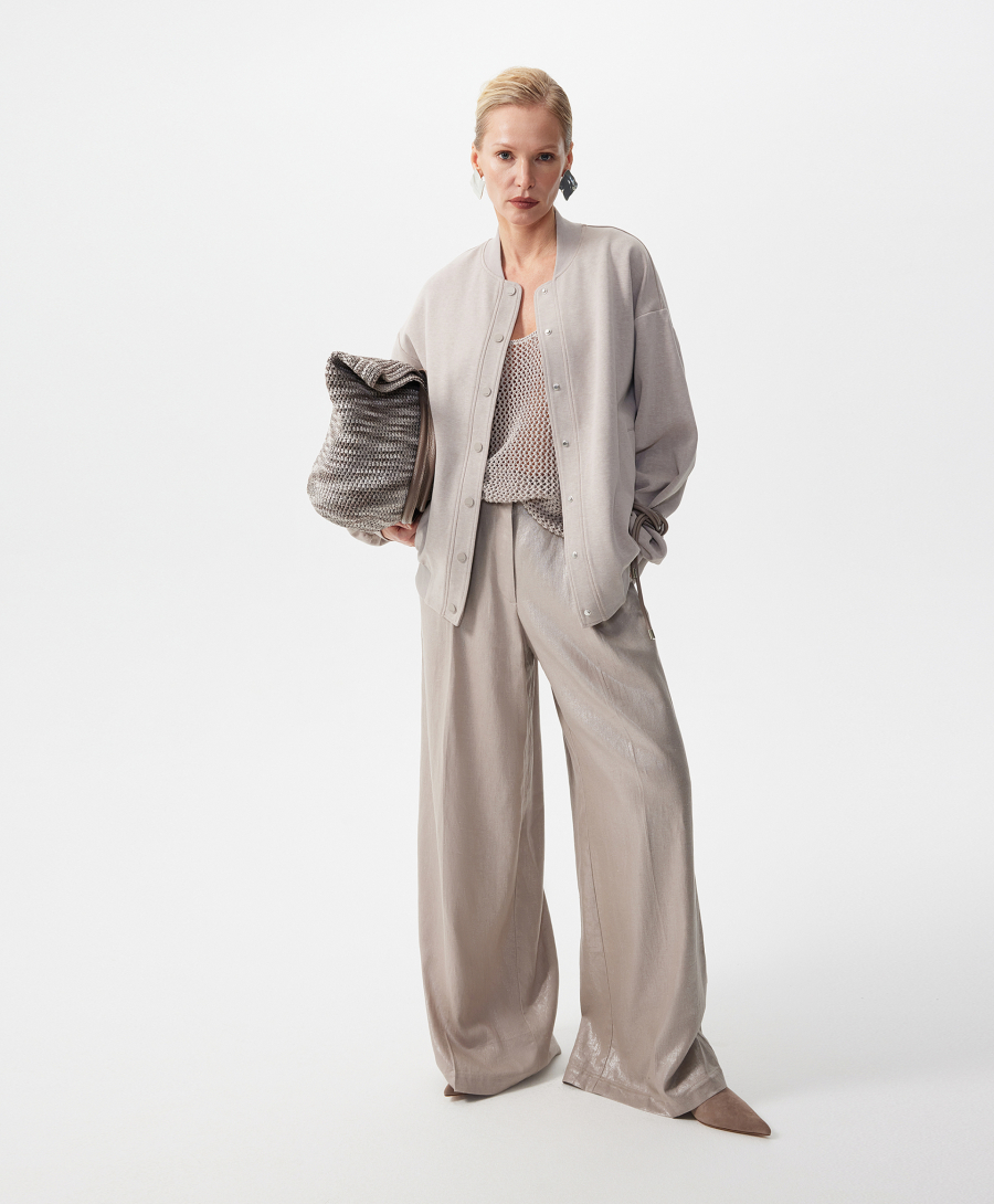 Толстовка-бомбер GLVR, цвет: серый, 126G22GAC1608 купить онлайн