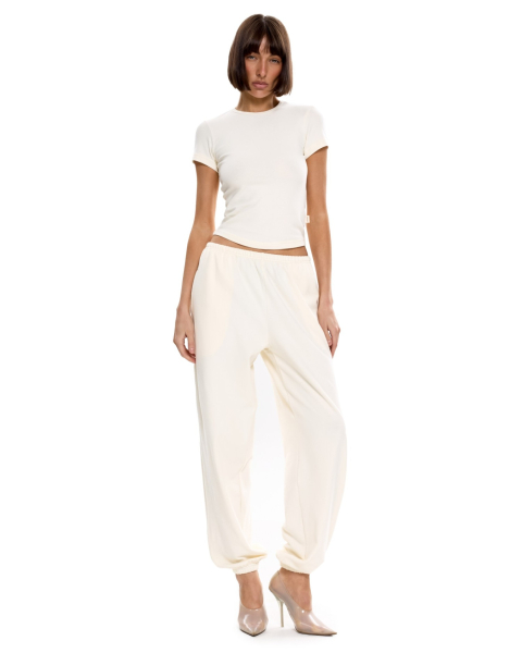 Джоггеры Suborbia, цвет: молочный, 006971 купить онлайн