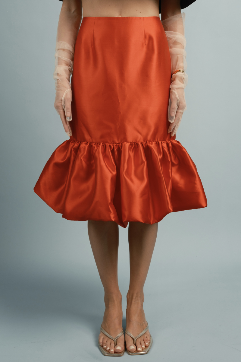 Юбка «Лебедь» НИ ИМЕНИ, НИ ПОХОЖИХ, цвет: красный, 00-00000296 купить онлайн