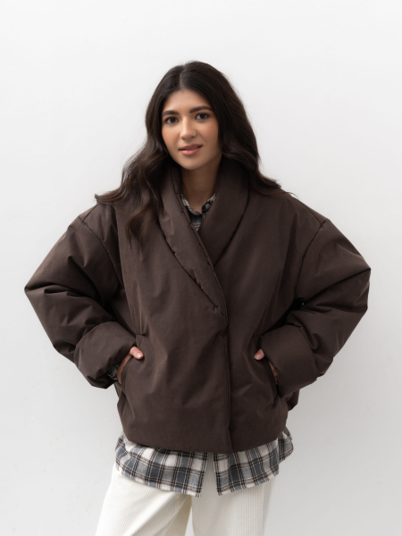 Куртка Vintage TRES, цвет: коричневый, НФ-00002409 купить онлайн Куртка Vintage TRES, цвет: коричневый, НФ-00002409 купить онлайн