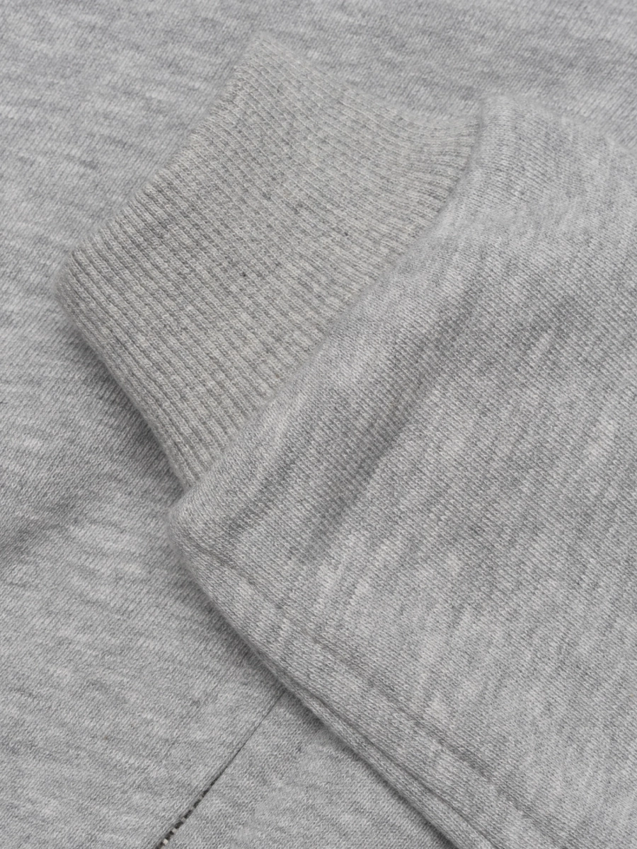 Мини-худи на молнии с мехом ABC, цвет: серый, 00-178 купить онлайн