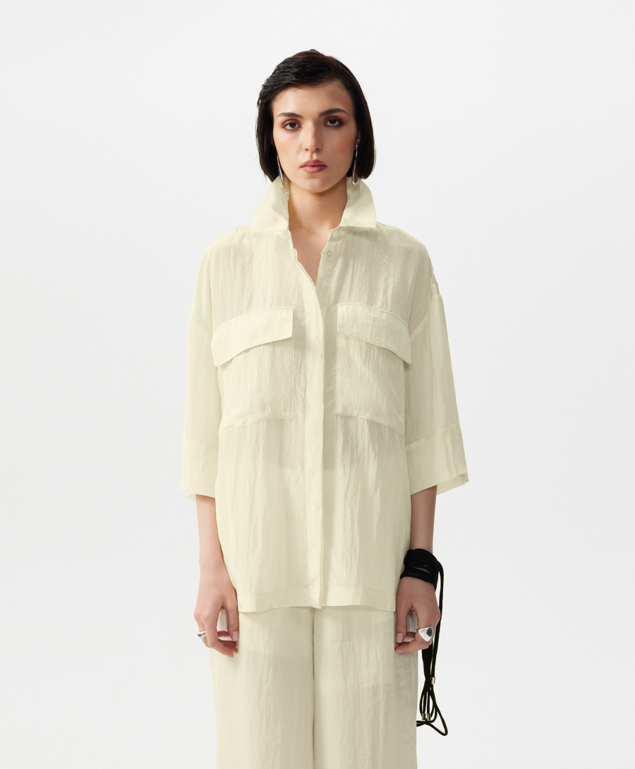 Блузка с коротким рукавом