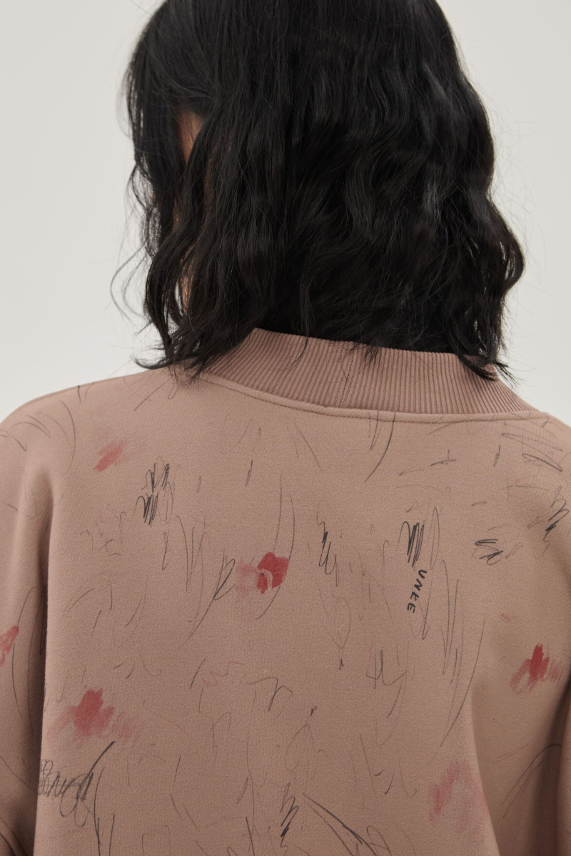 Кардиган свободный UNKE, цвет: бежевый, 2601J009C_P купить онлайн