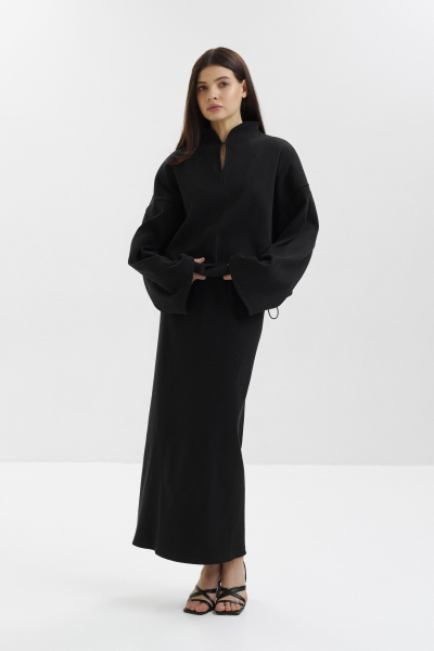 Прямая юбка marte, цвет: Черный,  купить онлайн