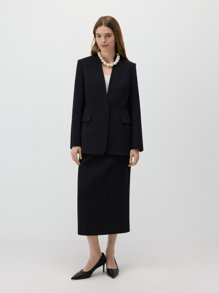 Юбка Conso, цвет: Черный, PU 260427 - черный купить онлайн