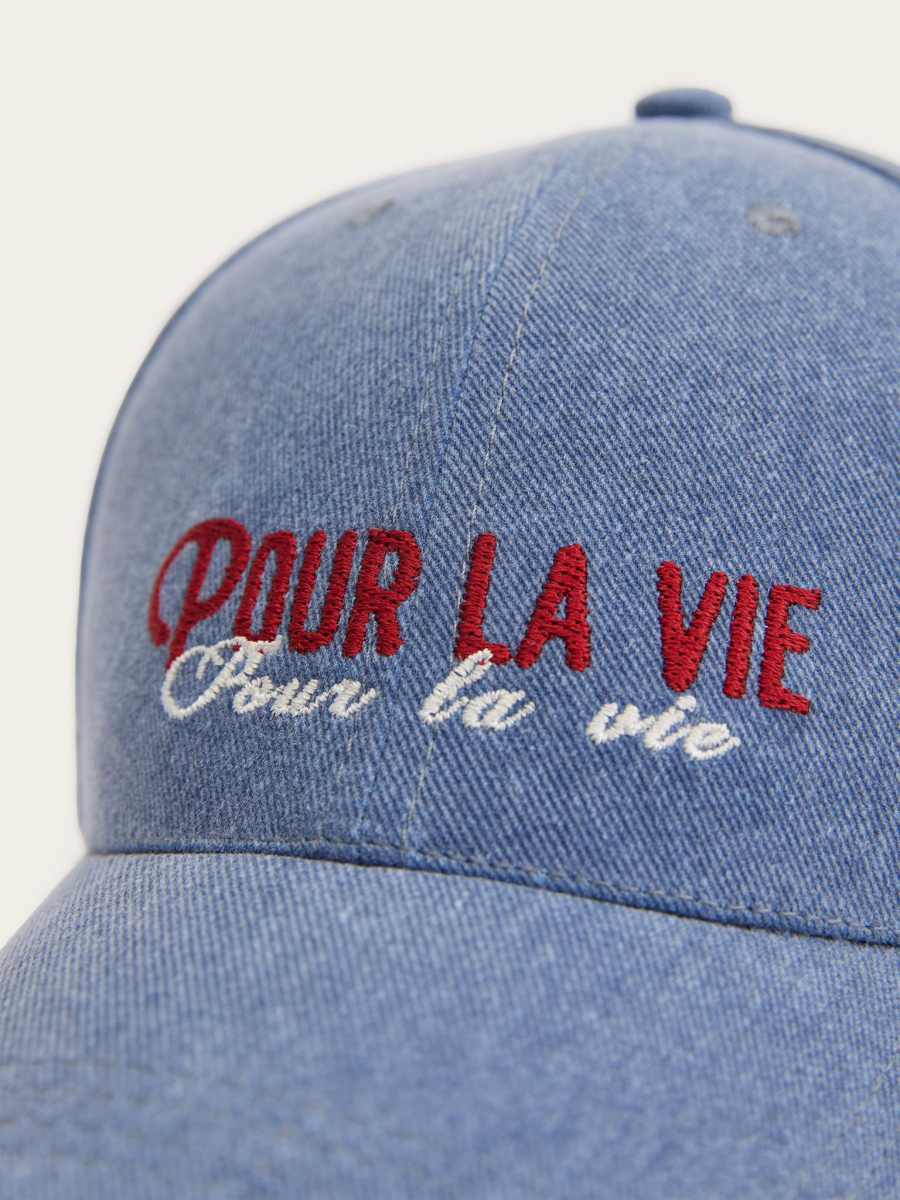 Бейсболка с надписью Chaika, цвет: синий SS26CP01-20 купить онлайн