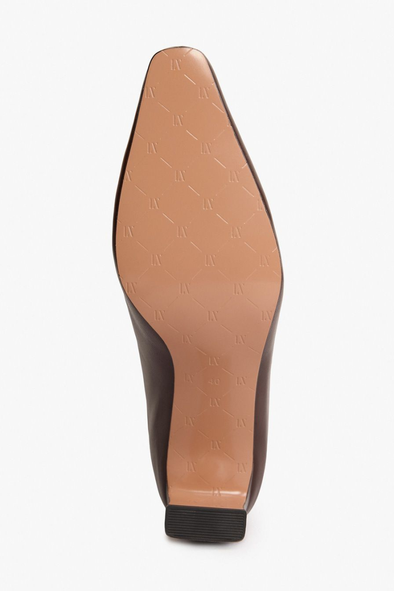 Ботильоны из натуральной кожи Lera Nena, цвет: коричневый LN.302.18605.700 купить онлайн