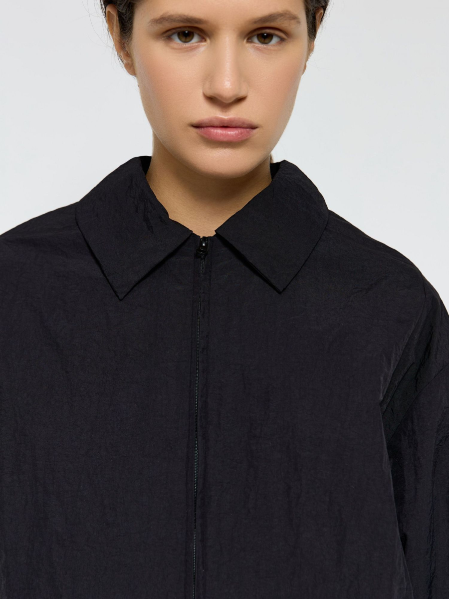 Куртка-бомбер AROUND, цвет: Черный, 210_63PN02 купить онлайн