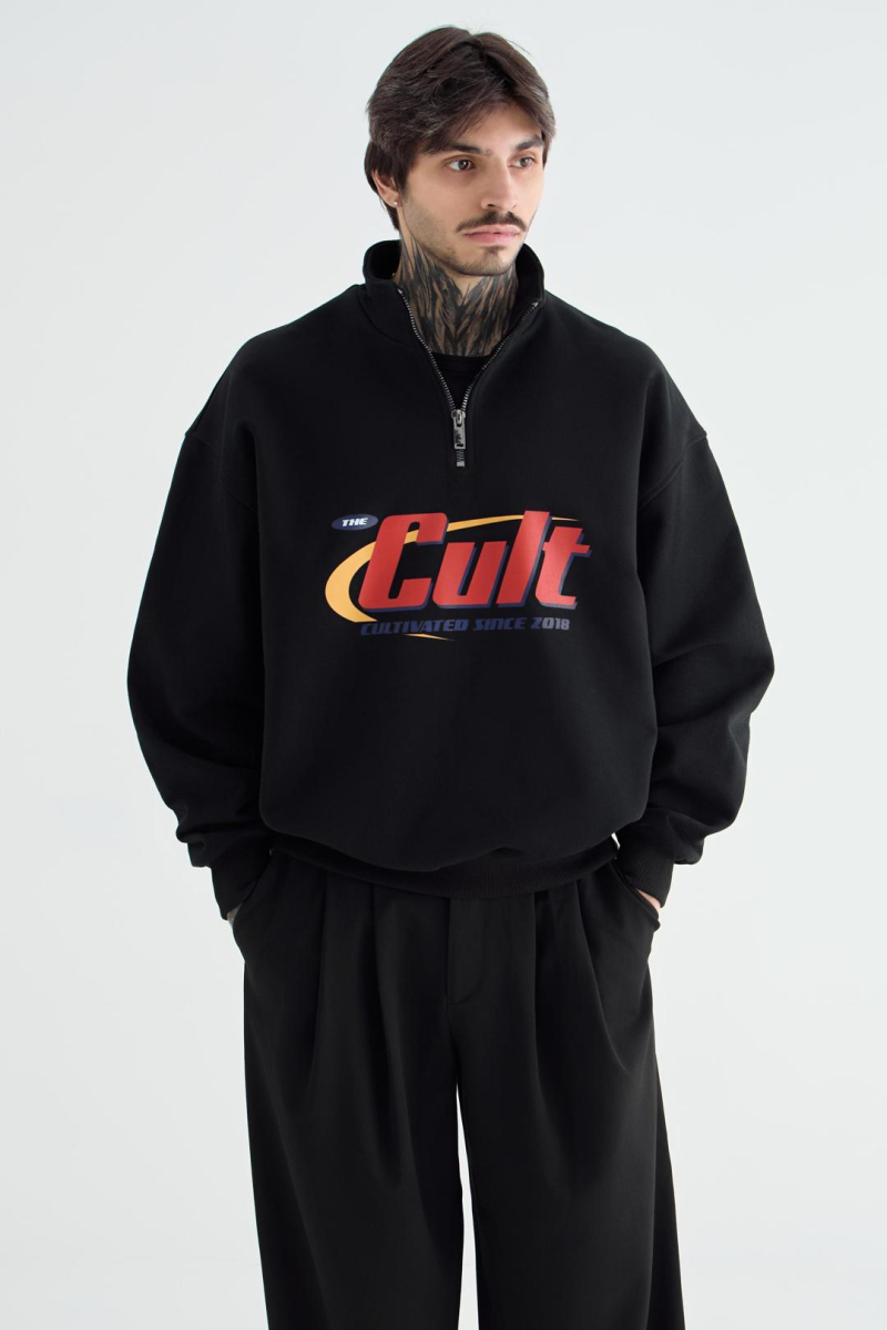 Анорак с принтом CULTBASE, цвет: Черный,  купить онлайн
