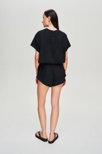 Комбинезон с шортами Label .B, цвет: Черный, Kb.03.4.05BLC купить онлайн