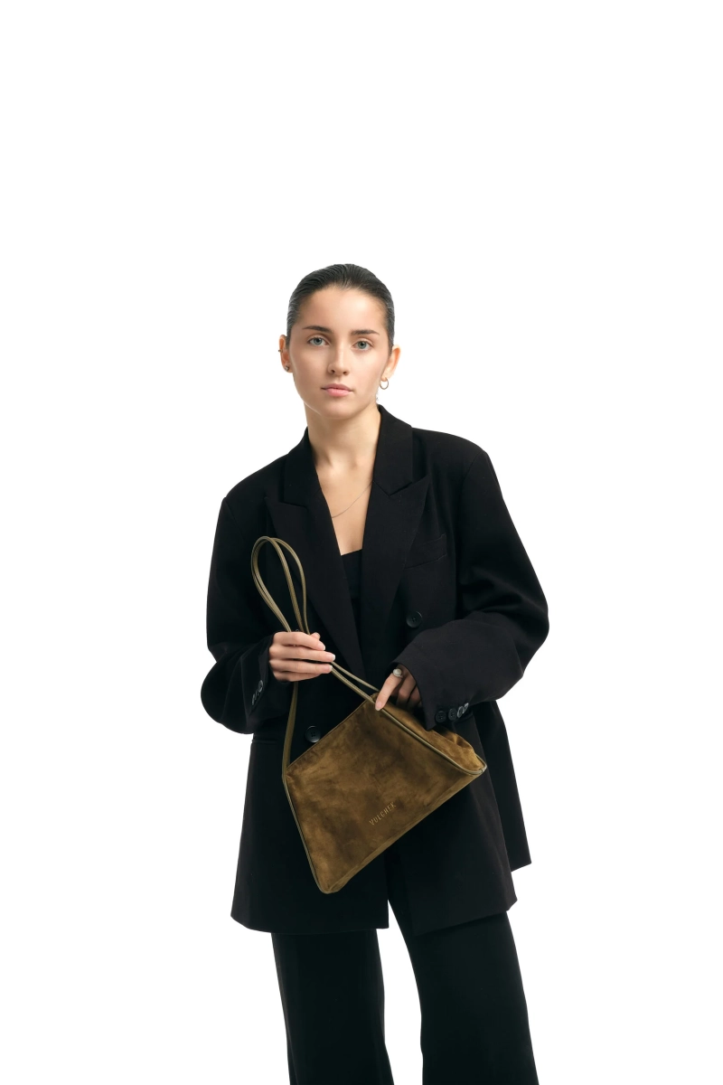 Сумка «Лимон» мини / «Lemon» VOLCHEK, цвет: коричневый E10 купить онлайн