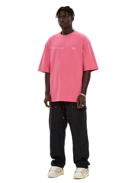 Футболка с принтом FRHT, цвет: розовый, TSLVNLPNK купить онлайн