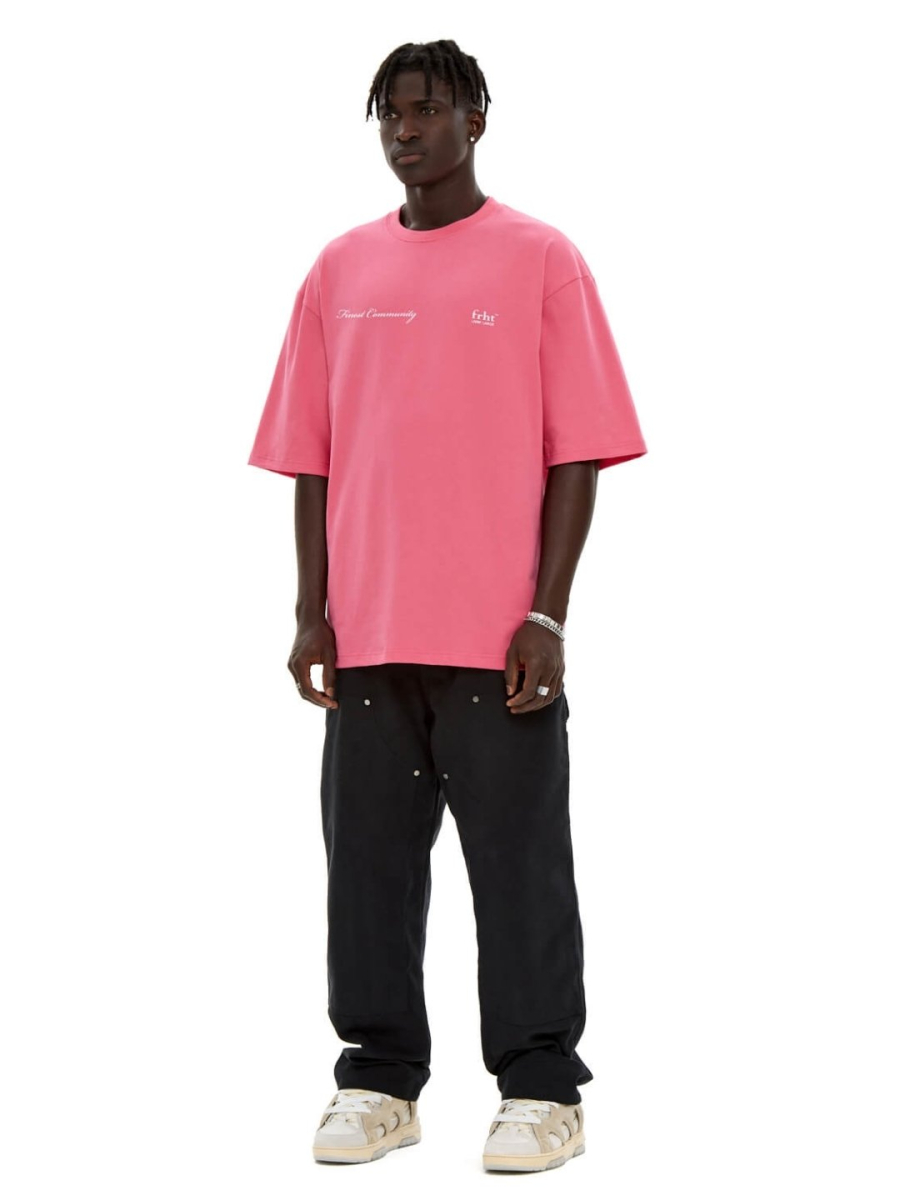 Футболка с принтом FRHT, цвет: розовый, TSLVNLPNK купить онлайн