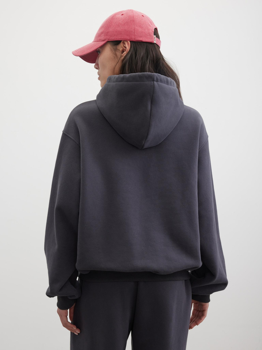 Утепленное худи с капюшоном Chaika, цвет: серый, AW25HO01-14 купить онлайн