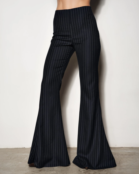 Брюки классические в полоску