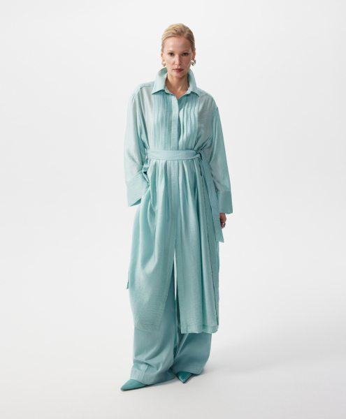 Туника с высокими разрезами