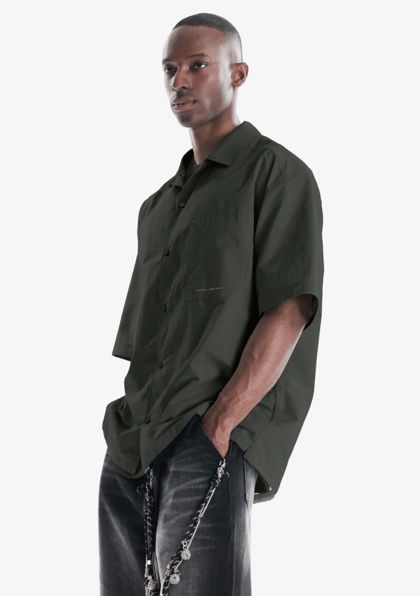 Рубашка KRAKATAU, цвет: темный елово-серый, Nm80-513 купить онлайн