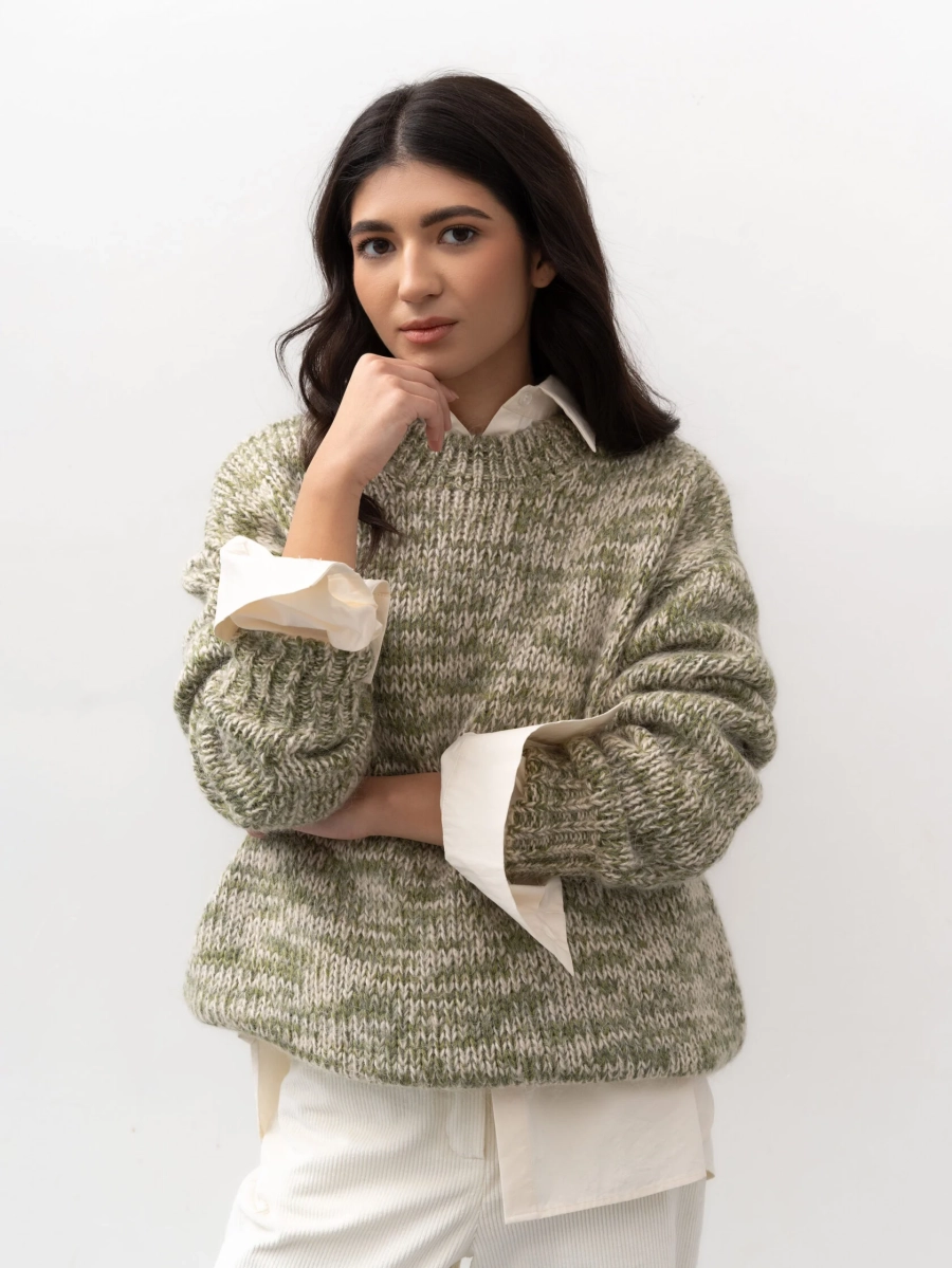 Свитер Brad Pitt TRES, цвет: зеленый, НФ-00002393 купить онлайн Свитер Brad Pitt TRES, цвет: зеленый, НФ-00002393 купить онлайн